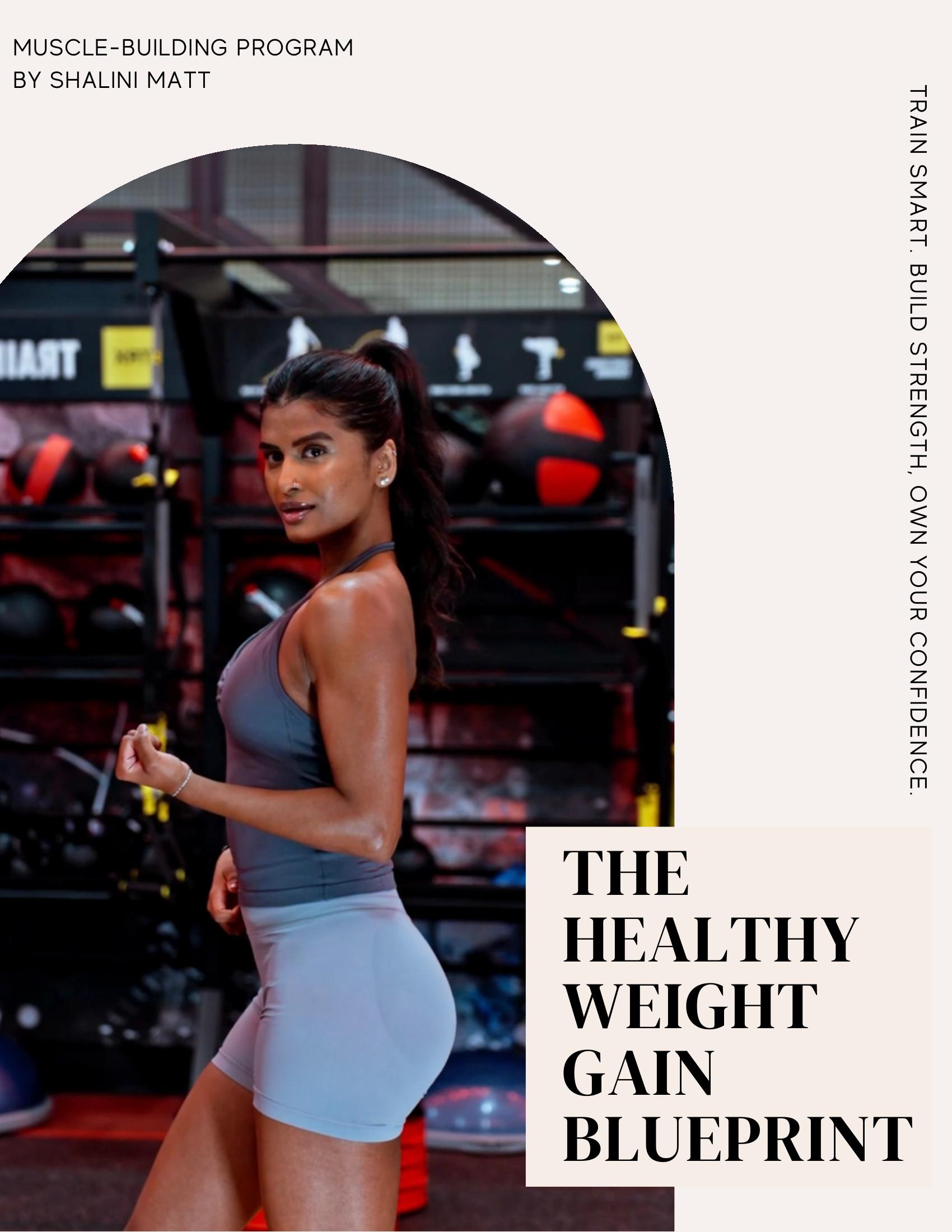 The Healthy Weight Gain Blueprint cover